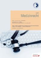 Cover Infoblatt &quot;Medizinrecht, LL.M.&quot;