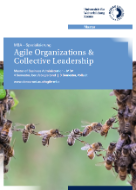 Cover &quot;MBA Agile Organizations &amp; Collective Leadership&quot;