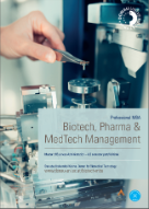 Cover &quot;Professional MBA Biotech, Pharma &amp; MedTech Management&quot; 
