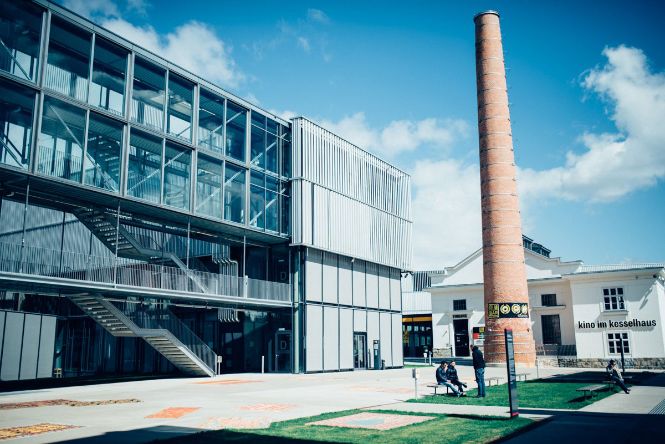 View of the Kesselhaus at Campus Krems