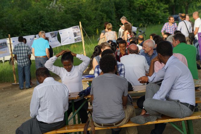 Forschungslabor unter der Brücke