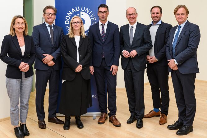 Antrittsvorlesung Höfner und Probst Gruppenbild