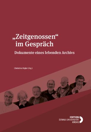 Cover "Zeitgenossen in Gespräch"
