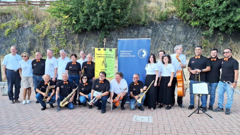 Gruppenfoto Accademia Vicino und Banda