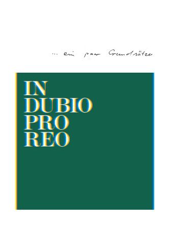 Bild 1 - IN DUBIO PRO REO