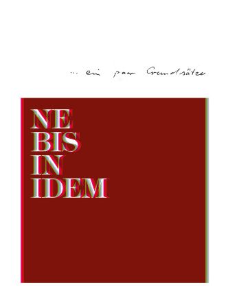 Bild 10 - NE BIS IN IDEM
