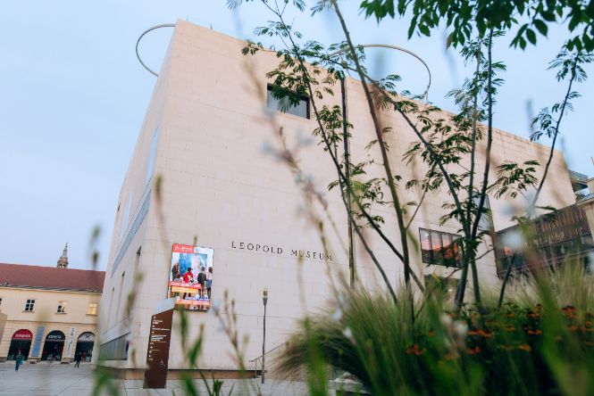 Außenansicht Leopold Museum Wien