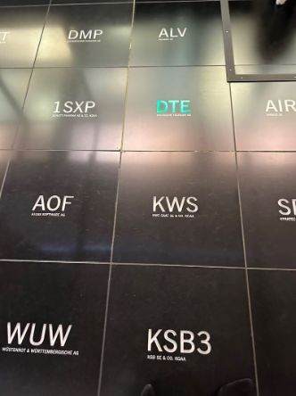 Besuch der Frankfurter Börse