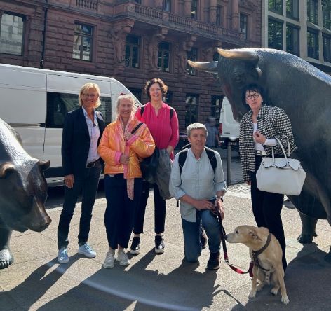 Besuch der Frankfurter Börse