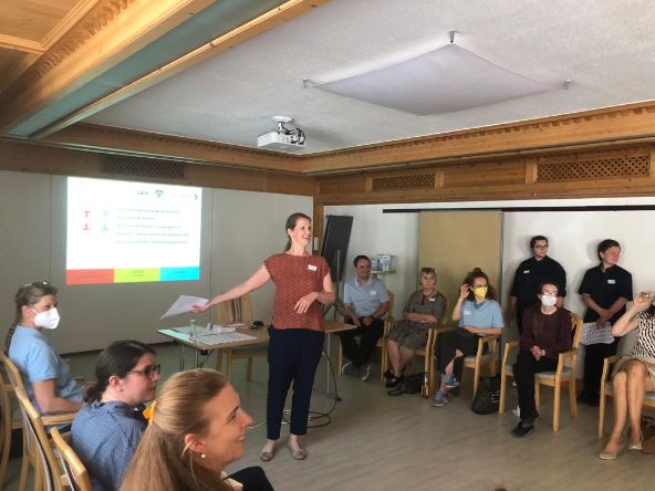 Kick-Off mit Marietta Hainzer vom Programmteam, Mentees und Mentor_innen