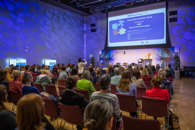 internationaler Frauentag 2023 an der UWK