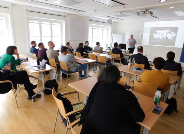 participants in the seminar room