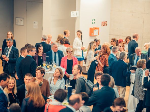 Graduierung-Foyer
