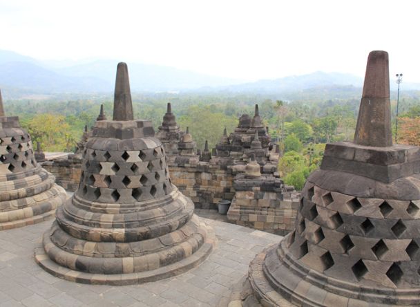 Exkursion Tempelanlage Borobudur