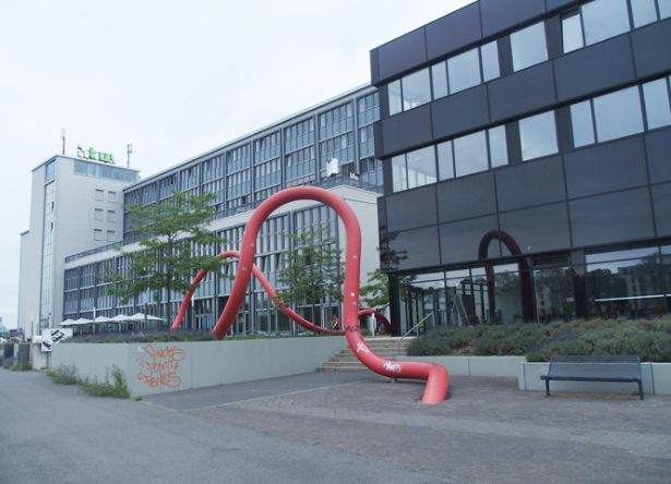 HTW Berlin Outdoor area – informal learning space