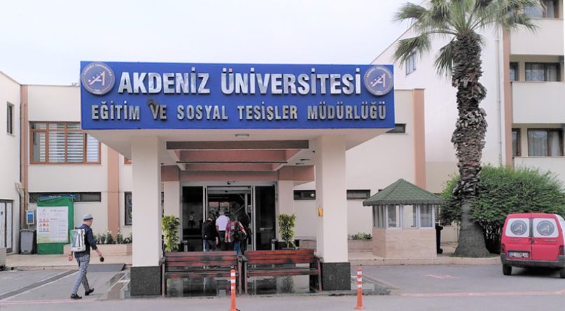Entrance of AkdenizUniversity