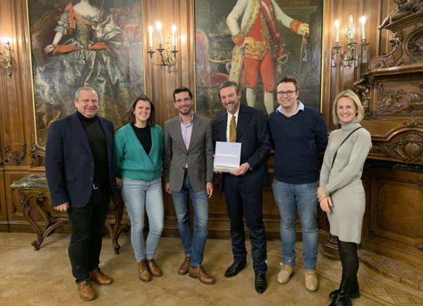 Gruppenfoto in der Hofburg
