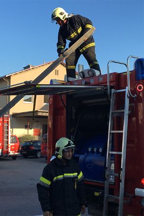 Feuerwehrübung