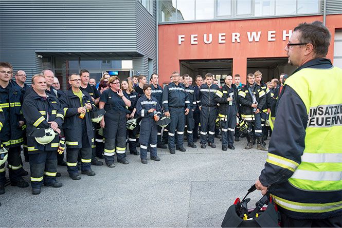 Feuerwehrübung