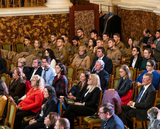 Publikum Konferenz Ungarn