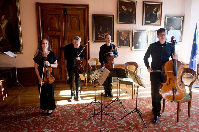 Sophie Kolarz-Löschberger, Gregor Reinberg, Severin Endelweber, Bertin Christelbauer