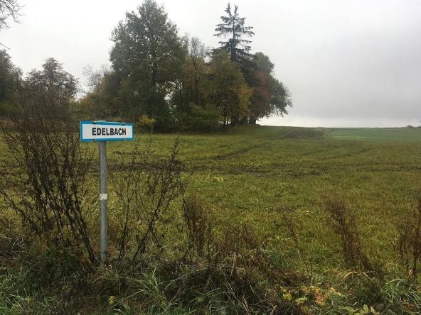 Site of the former prisoner-of-war camp STALAG XVII C in Edelbach