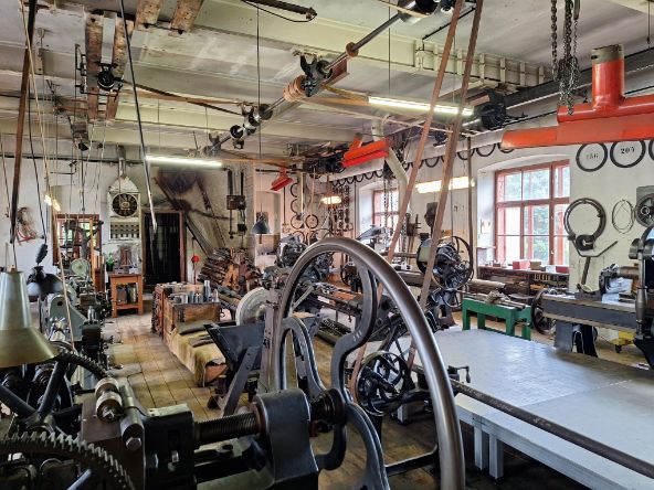 Museum Walzengravieranstalt, Innenansicht