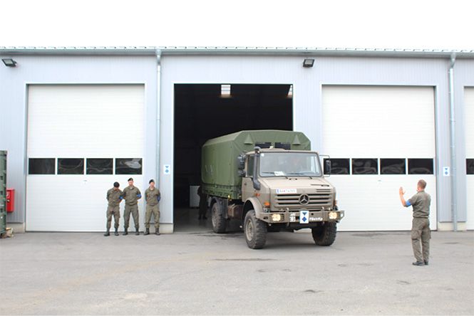 Transport to Birago barracks