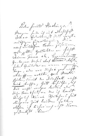 Brief von Johann Strauss (Sohn), 1863