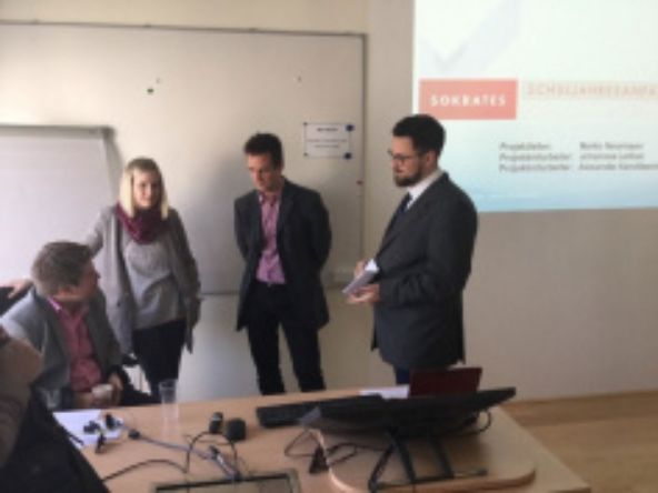 Projektpräsentation im Lehrgang Educational Leadership