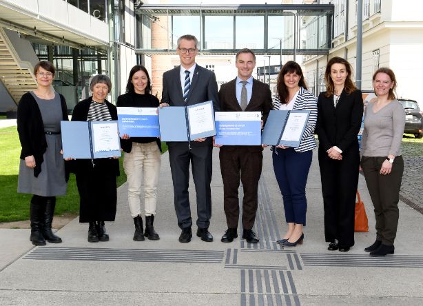Gruppenbild ausgezeichnetet Gemeinden