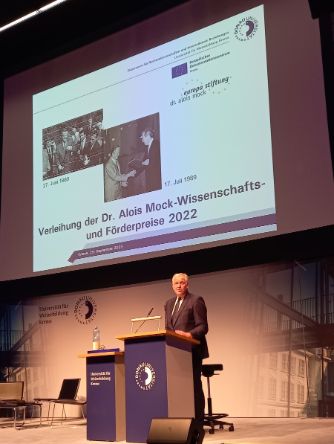 Botschafter Dr. Martin Eichtinger, Präsident der Dr. Alois Mock-Europa-Stiftung