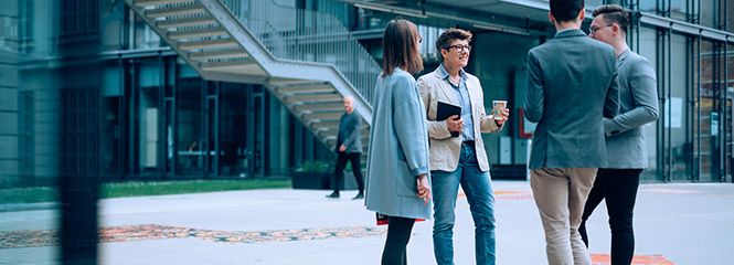 Students at the University for Continuing Education Krems