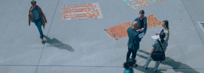 Studieninteressierte am Campus Krems