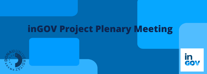 The inGOV Project Holds Fourth Plenary Meeting: 20 – 21 September 2022