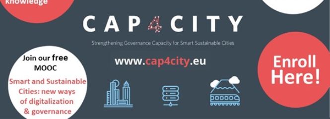 Join our free MOOC - Smart and sustainable cities