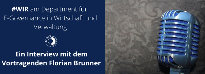 Interview mit dem Vortragenden Florian Brunner