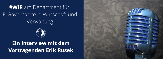Interview mit dem Vortragenden Erik Rusek