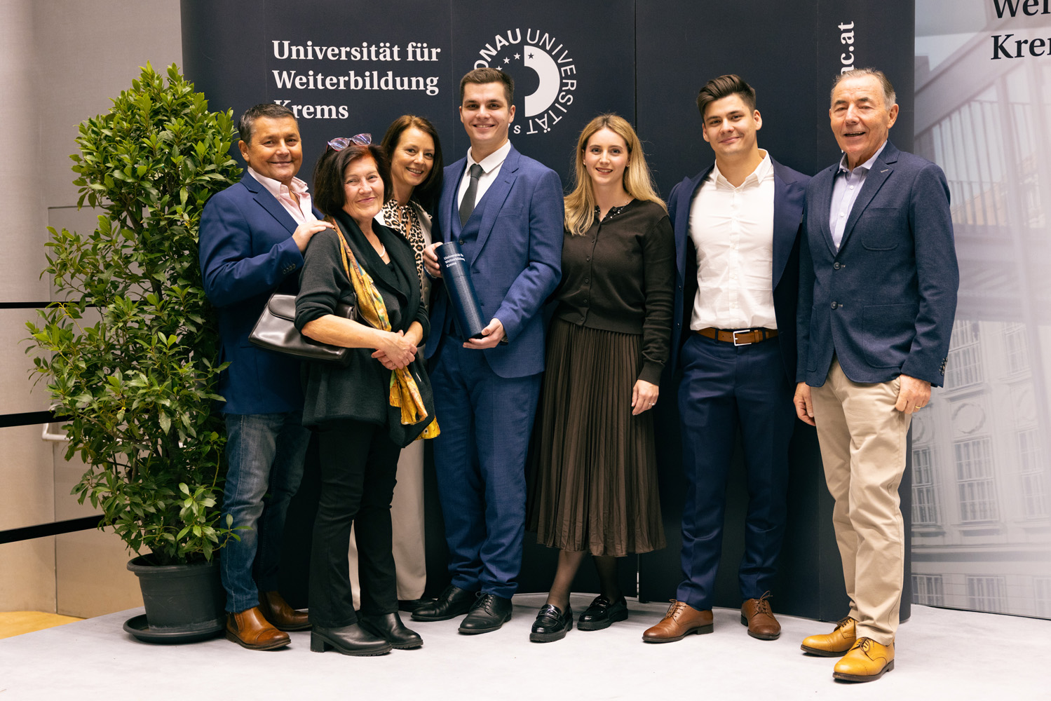 Zeit für bleibende Familienfotos.