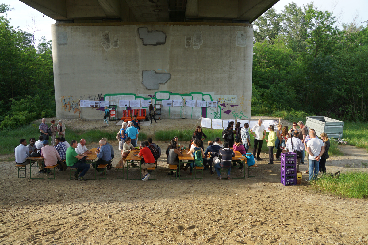 Forschungslabor unter der Brücke