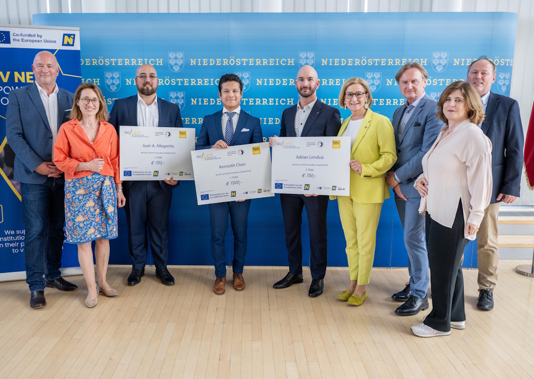 tecnet accent Innovation Award 2024 alle Preisträger