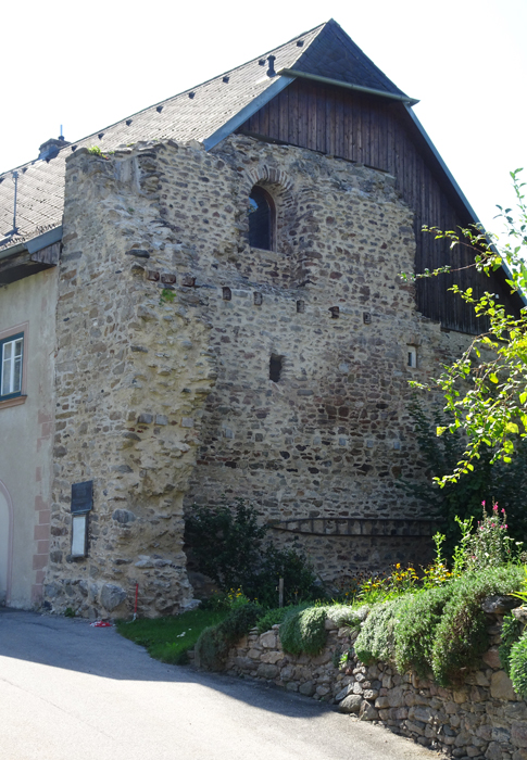 Überreste eines römischen Burgus