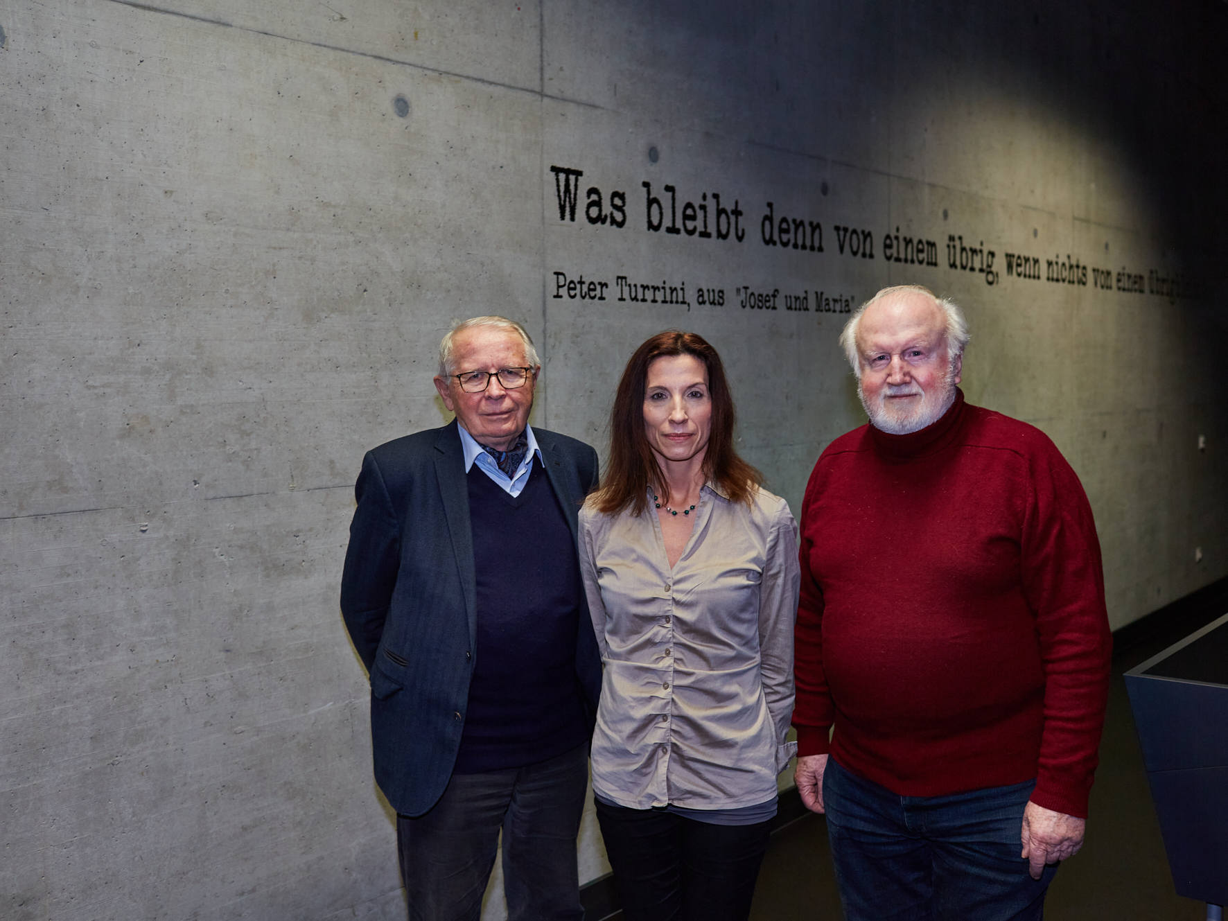 Bruckmüller, Moser, Pevny (v.l.) © Florian Schulte