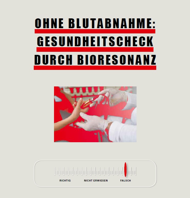 © iStock Bioscan-Gerät