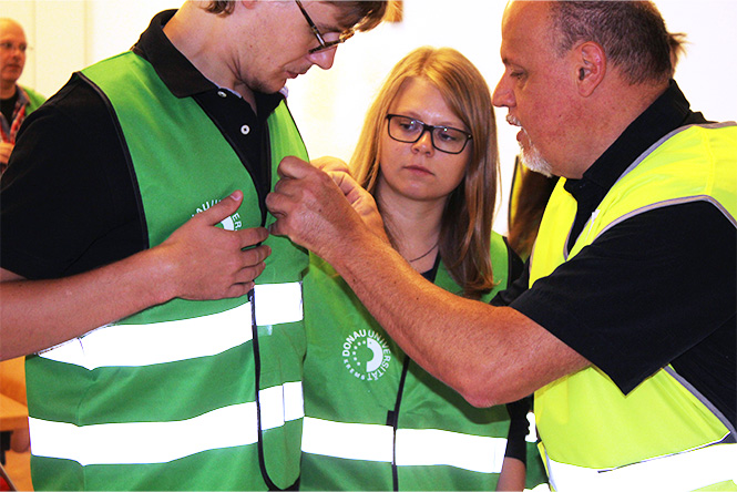 Briefing Evakuierungs-Szenario