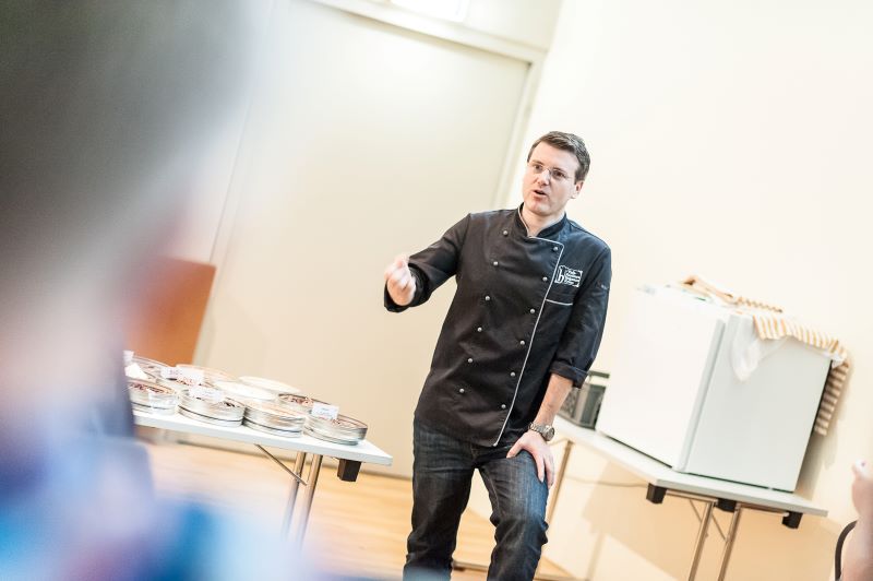 Schokoladenpräsentation