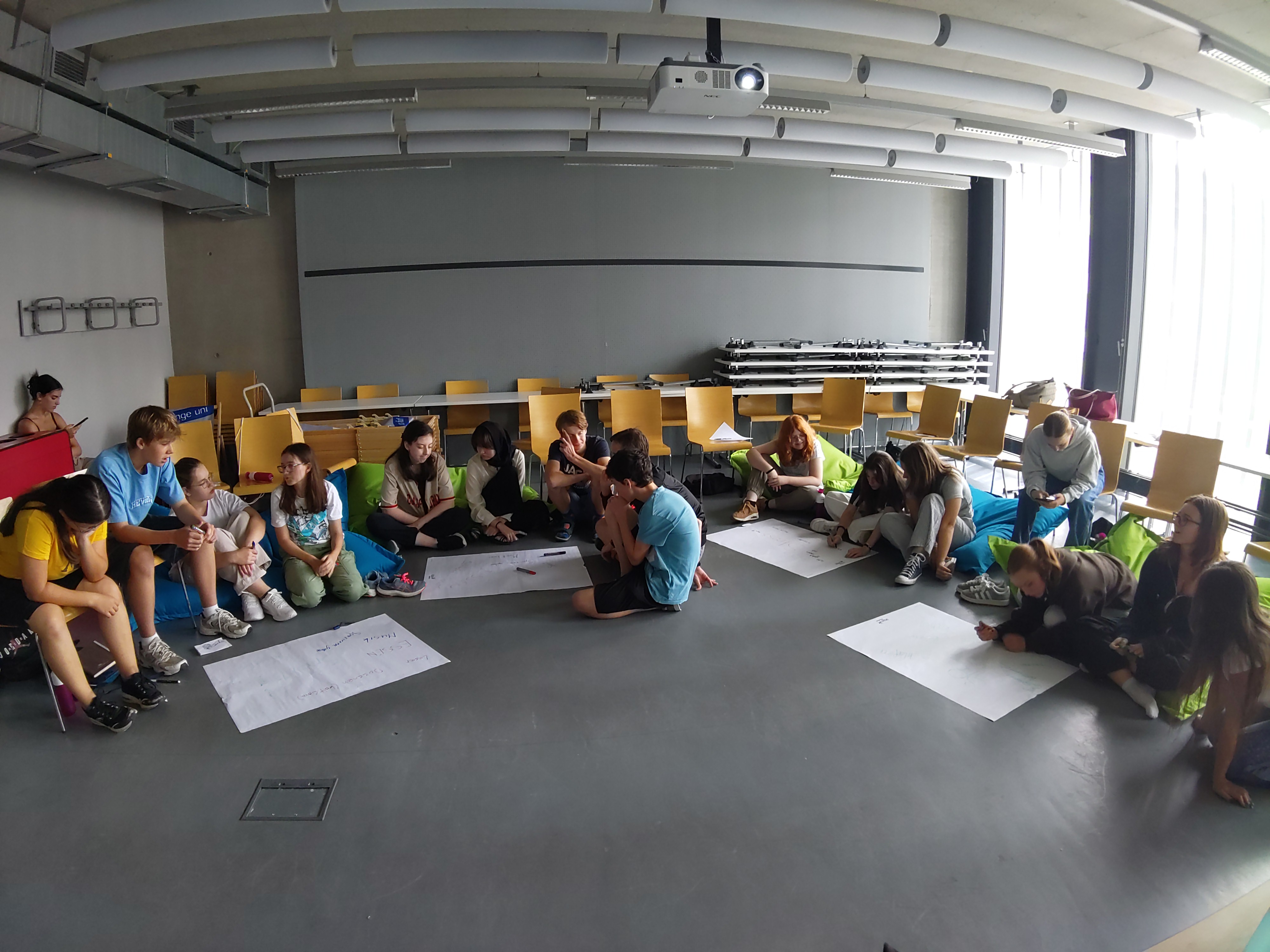 Brainstorming zum Umgang mit Stress