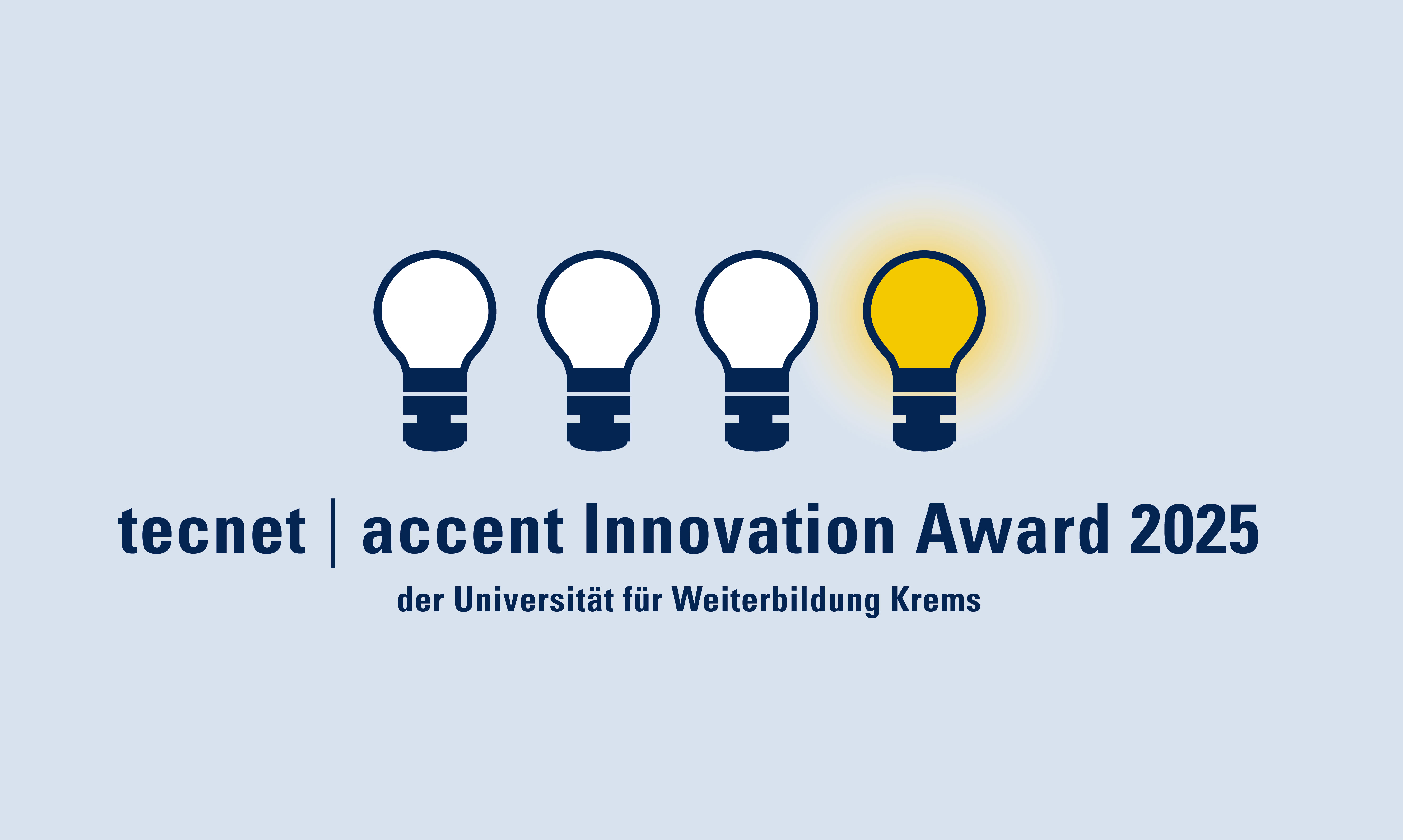 Logo tecnet accent Innovation Award 2025