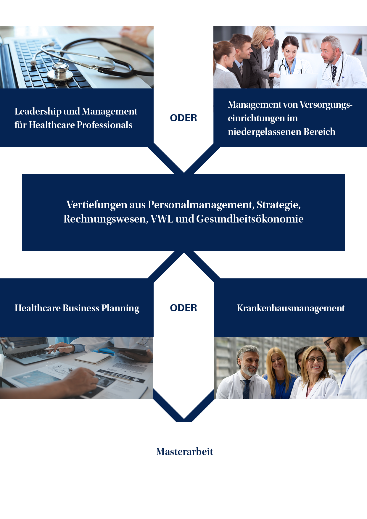 © Department für Wirtschaft und Gesundheit Studienplan HCM