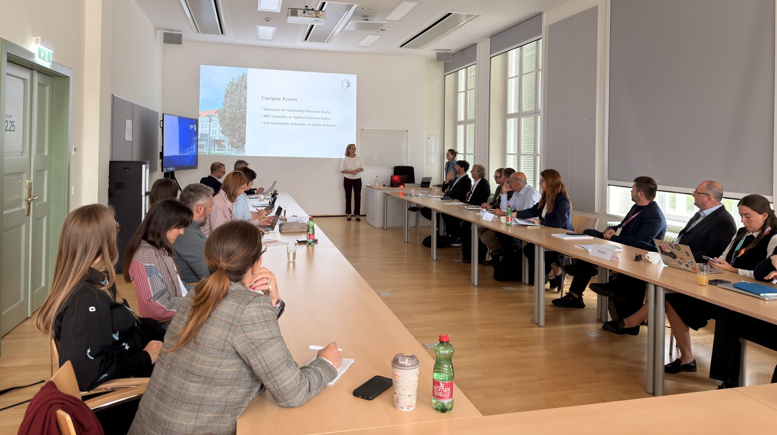 Präsentation der UWK beim EaP Study Visit